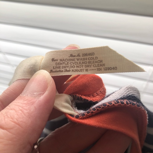 COPY - Matilda Jane 3/4 sleeve top stripes floral dress - Picture 8 of 8